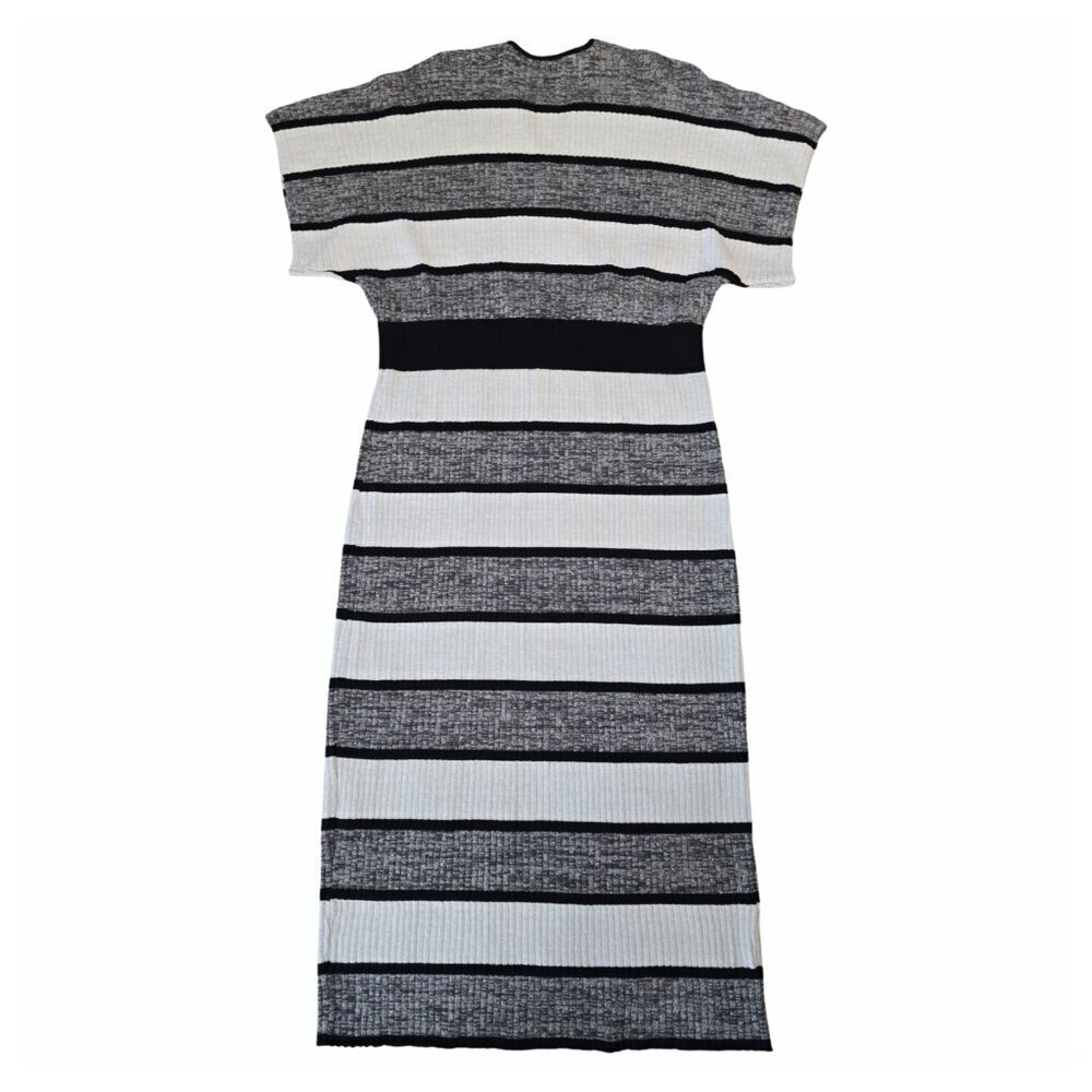 New York & Company Women’s Dolman Bodycon Sheath Dress Size XXL Ribbed Stretch - Picture 3 of 7